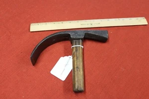 Unique Hand Forged Coopers Adze Vintage Barrel Making Hammer Antique Tools - Picture 1 of 8