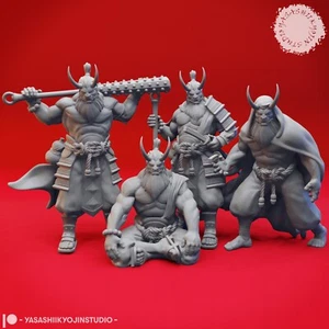 Oni - 32/54mm Miniature for Tabletop RPGs (DnD, D&D, Pathfinder) - Picture 1 of 8