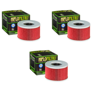 Hiflofiltro HF561 Oil Filter 3 Pack Kymco Venox 250 2002 - 2012