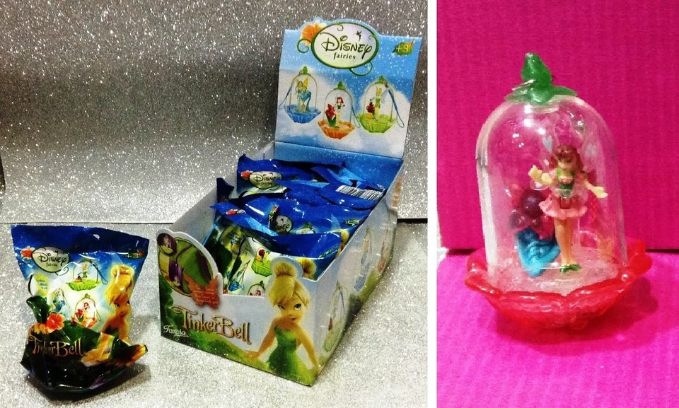 DISNEY FAIRIES TRILLY ROSETTA PERSONAGGIO IN CAPSULA ORNAMENTS THINKER BELL 1 - Immagine 1 di 1