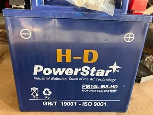 Battery - Harley Davidson XL883 Sportster Battery 14L-BS Heavy Duty - Picture 1 of 3