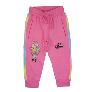 Girls' Jogging Pants. Nana. Pink Color, 2 To 14 Years - Picture 1 of 7