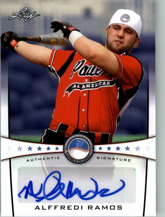 ALFFREDI RAMOS 2013 Leaf Power Showcase Autograph Rookie Auto RC - Image 1 of 1