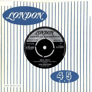 Louis Armstrong - Hello, Dolly ! (7" Single 1964) VG+ - Picture 1 of 2