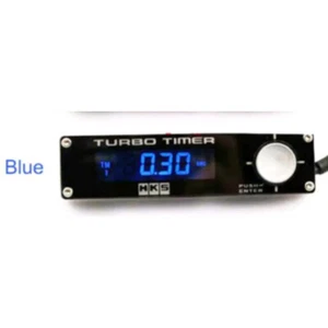 HKS TURBO TIMER BLUE LED TYPE 0 FITS EVO STI WRX RX8 SKYLINE G35 G37 UNIVERSAL - Picture 1 of 5