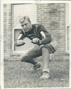 1931 Georgetown University Football Tackle Carl Gunnar Anderson Press Photo - Picture 1 of 2