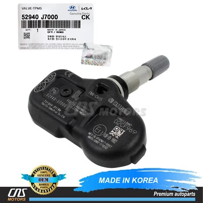 ⭐GENUINE⭐ TPMS Tire Pressure Sensor for 2019 2020 2021 Kia Forte 52940J7000 Foto 1 de 4