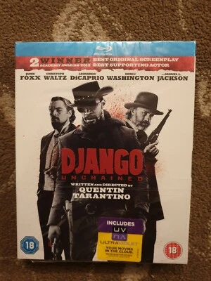 DJANGO UNCHAINED BLURAY SEALED TARANTION DI CAPRIO  - Image 1 of 2