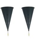 Cemetery With Spikes Plastic Flower Holder For Memorial Decorations Ow