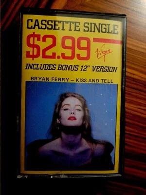 Bryan Ferry Kiss And Tell Cassette Maxi Single Collectors Item Roxy Music 1988 - Image 1 of 4