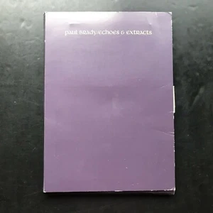 PAUL BRADY - ECHOES & EXTRACTS Cassette & CD Album Promo Pack. 1990. VERY GOOD. - Picture 1 of 12