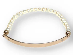 Original Thomas Sabo Love Bridge Damen Armband Perlen Brillanten in 750 Rosegold - Bild 1 von 3