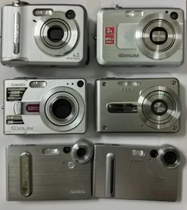 Lot of 10 Broken Casio digital cameras for Parts or Repair - Picture 1 of 5