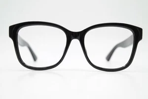 Brille Gucci GG1340O Schwarz Gold Oval Brillengestell eyeglasses Neu - Picture 1 of 6