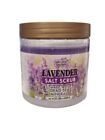 Dead Sea Scrub: Mineral Dead sea Salt & Lavender oil Bath Body Scrub Large 660g