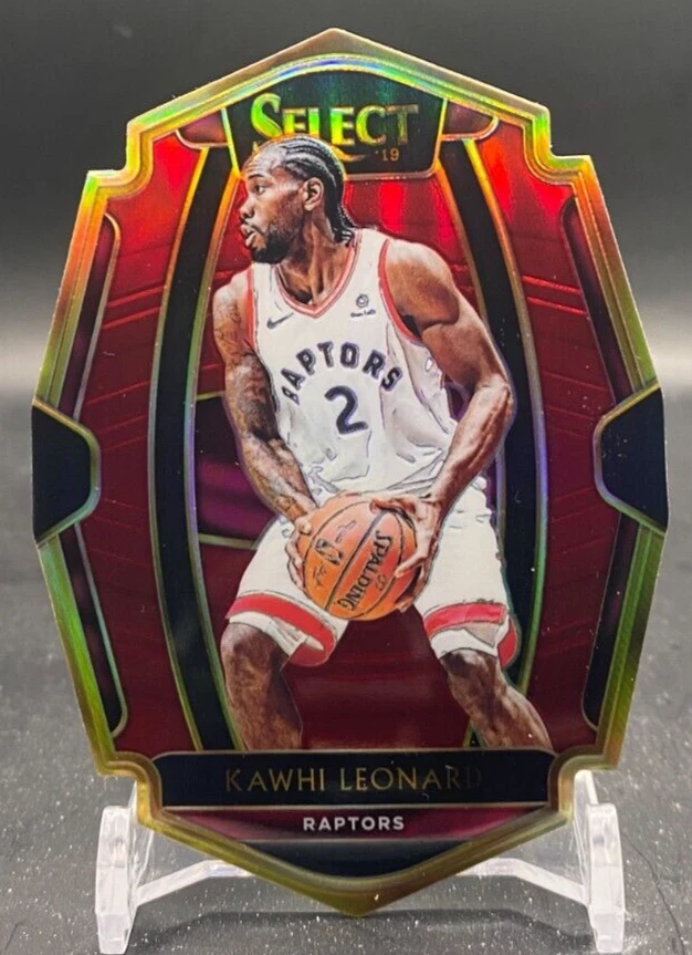 Kawhi Leonard 2018-19 Select Premier Level Maroon Prizm Die Cut /175 #175