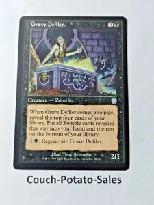 MTG Grave Defiler Apocalypse 40/143 Regular Uncommon - Uncirculated - Picture 1 of 3