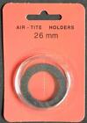 26mm AIR-TITE COIN HOLDER (U.S. PRES, SACAGAWEA or SBA DOLLAR)