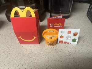 LIL McDonald’s Happy Meal Toy 2025 Boo Bucket Halloween Pumpkin Box # 08 orange - Picture 1 of 1