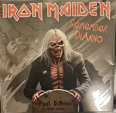 Iron Maiden - 2LP - REMEMBER DI ANNO - Colored Vinyl BOOK + POSTER VERY LIMITED! - Image 1 of 3