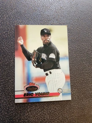 1993 Topps Stadium Club - Eric Young #526 - Image 1 of 2