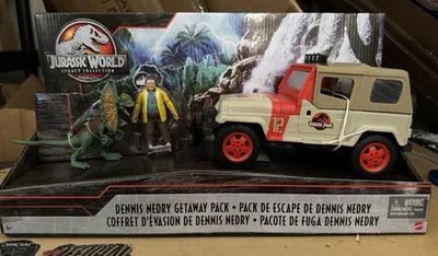 Jurassic World Legacy Collection Dennis Nedry Getaway Pack GWY59 Mattel 2020 - Изображение 1 из 4