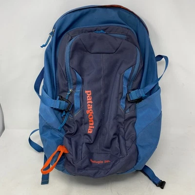 Patagonia Refugio Pack 28L Azul Mochila Estilo Senderismo Viaje Bolso para Laptop Foto 1 de 4