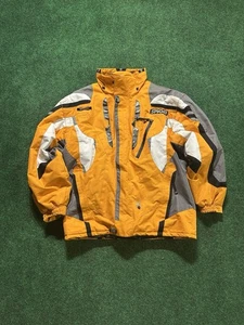 RETRO Style, Orange/Grey/White Spyder Winter Jacket       - Picture 1 of 24