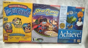 ADVENTURE WORKSHOP - 1st-3rd GRADE READING, SCIENCE, MATH - THE LEARNING COMPANY - Picture 1 of 8