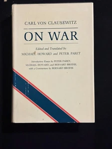 O8 ON WAR by Carl Von Clausewitz Howard (1976) Princeton University Press HC/DJ - Bild 1 von 6