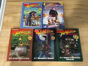 American Chillers Jonathan Rand Lot Of 5 Books Horror Paperback Michigan Author - Imagen 1 de 8