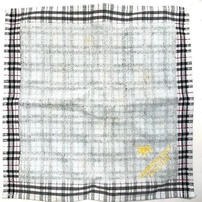 Auténtico pañuelo de algodón POLO CLUB 25 cm azul a cuadros E Foto 1 de 4