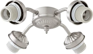 Accessory - 10 Inch 36W 4 LED Ceiling Fan Light Kit-Satin Nickel Finish Light - Picture 1 of 1