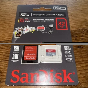 Micro SD Memory Card High Speed TF Flash 32GB 64GB 128GB SDXC Mobile Camera UK - Picture 1 of 2