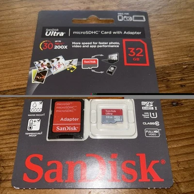 Micro SD Memory Card High Speed TF Flash 32GB 64GB 128GB SDXC Mobile Camera UK - Image 1 of 2