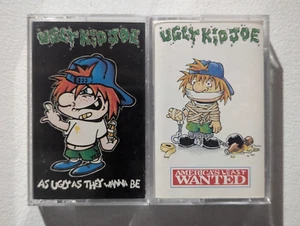 UGLY KID JOE Cassette Tape Lot: As Ugly As They Wanna Be, America's Least Wanted - Picture 1 of 6