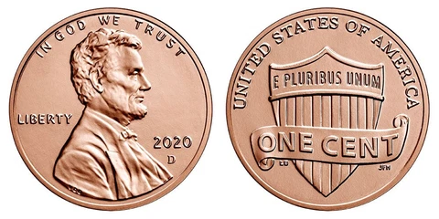2020 D LINCOLN PENNY - 1c Lincoln Shield theme ** ON HAND ** Cover