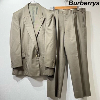 Burberrys Mens JACKET SLACKS SUIT TROUSERS Blazer Wool Vintage - Image 1 of 4
