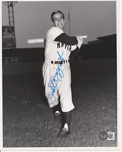 Phil Rizzuto Autographed 8x10 New York Yankees HOF Rare Beckett E610 - Picture 1 of 1