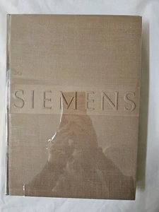 LARGE OLD BOOK SIEMENS THE SIEMANS CONCERNS IN PICTURES GERMAN - Picture 1 of 10