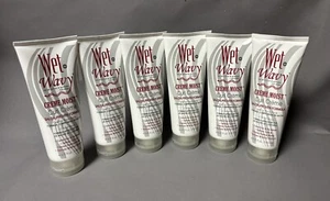 Wet-n-Wavy Creme Moist Curl Creme 6.5 oz Lot of 6 - Calms Frizz & Flyaways - Picture 1 of 6