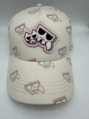 Gorra de béisbol ajustable unisex Karl Lagerfeld talla única, logotipo icónico, ajuste elegante Foto 1 de 4