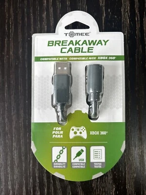 XBOX 360 Wired Controller TOMEE USB Breakaway Cable - Image 1 of 2