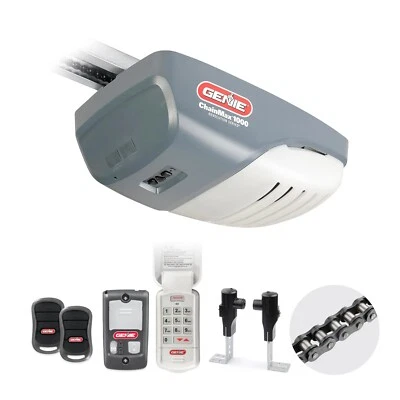 Genie ChainMax 1000 Garage Door Opener Durable Chain Drive ¾ HPc Model 3022-TKH - Image 1 of 4