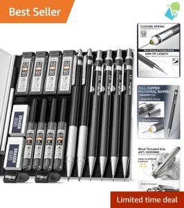 Ergonomisches Druckbleistift Set mit gerändeltem Griff - Ideal für Künstler & Studenten - Bild 1 von 11