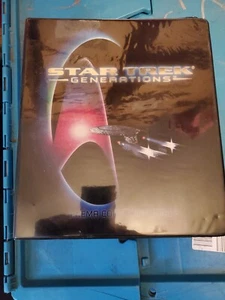 Star Trek Generations card set with matching binder 78 cards - Picture 1 of 4