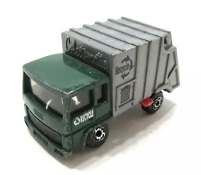 1979 Matchbox Tops Refuse Trash Recycle Green Gray Garbage Truck Collectomatic - Image 1 of 4