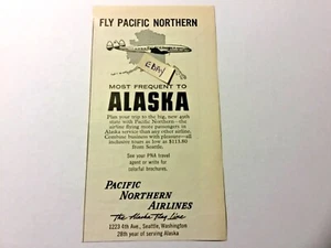 1959 Ad. Pacific Northern Airlines. Serving Alaska - Picture 1 of 1