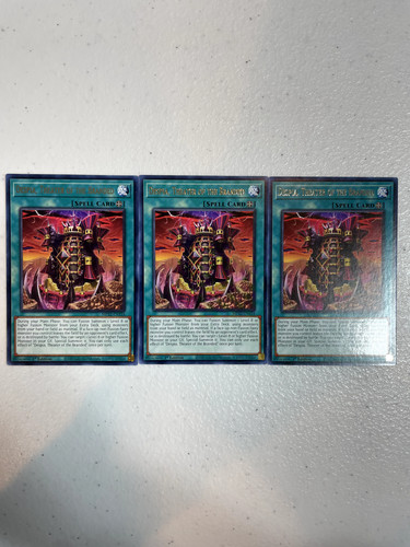 YuGiOh! X3 Dark Ruler No More [MP22-EN262] Ultra Raro; Playset
