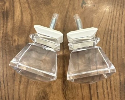 CAMBRIA PREMIER Tampa de Vara de Cortina Quadrada de Cristal Acabamento PACOTE ABERTO NOVO!! - Imagem 1 de 4